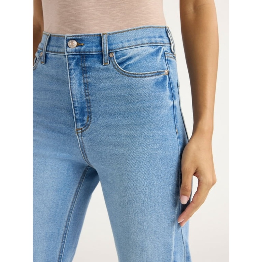 Sofia Vergara Women's Margot Tri Inset High Rise Wide Leg Jeans NWT 8 short - Picture 4 of 5